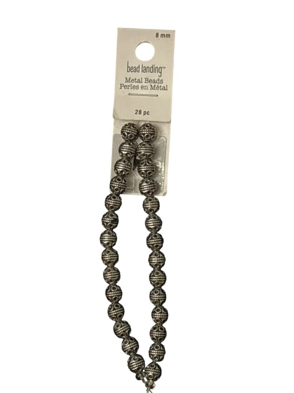 Bead Landing Silver Beads